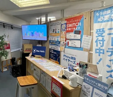 Mac Relic 五反田店の店内