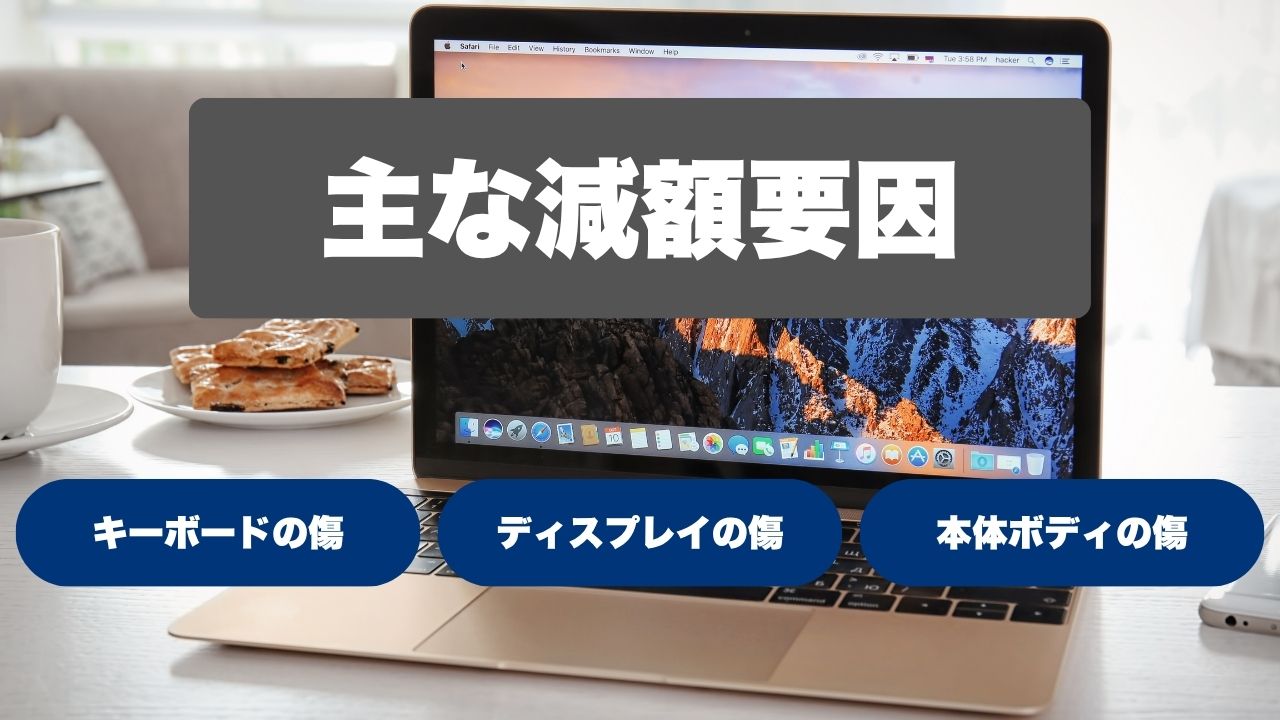 Macの減額要因イメージ