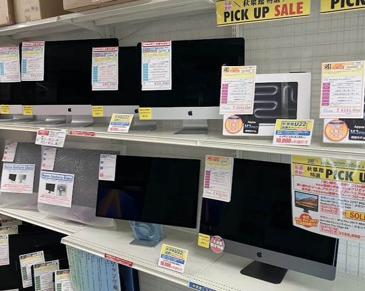 秋葉館　macbook　買取