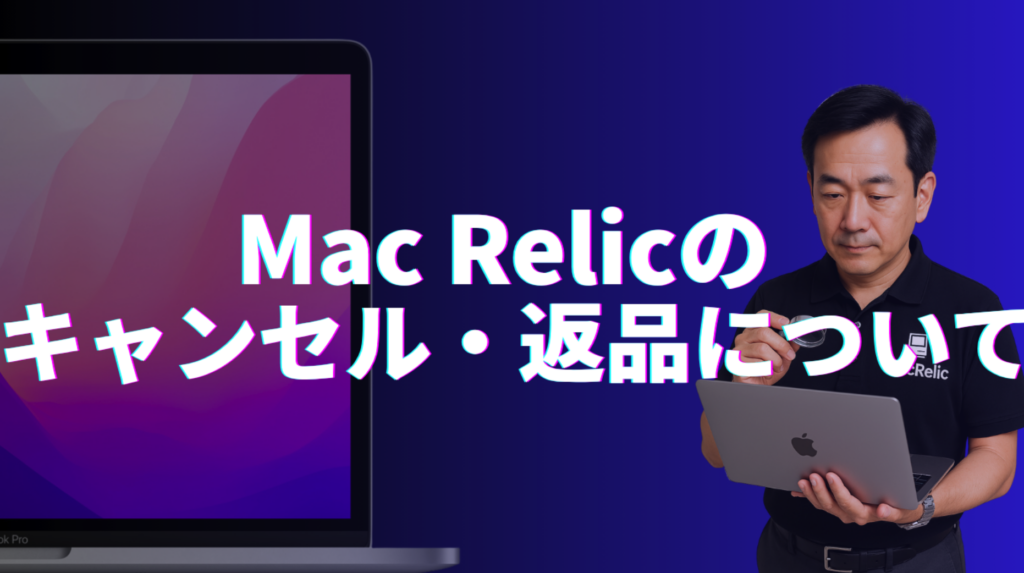 Mac Relicの買取キャンセル・返品ガイド｜申し込み後も安心